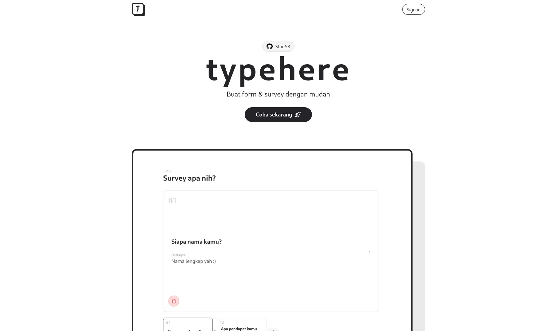 Typehere